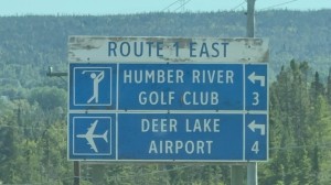 Route 1 East to Deer Lake